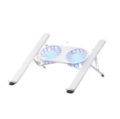 Ergonomic Laptop Cooling Pad with Dual Fans β Heat-Free Work