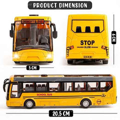Rechargeable Remote Control Tourist Bus – Wireless RC Toy Car for Kids