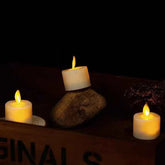 LED Tea Light Candles – Flameless Flickering Votive Lights with Remote Control