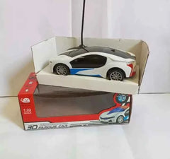 3D Lightning Remote Control Car – Rechargeable RC Toy Car with Flashing Lights