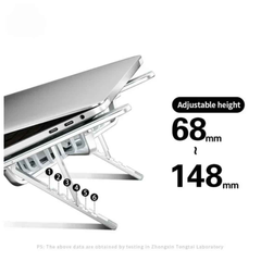 Ergonomic Laptop Cooling Pad with Dual Fans β Heat-Free Work