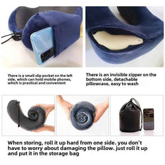 U-Shaped Travel Neck Pillow – Soft & Supportive