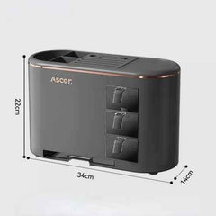 Multii Purpose Kitchen Utensil Holder with Seasoning Box