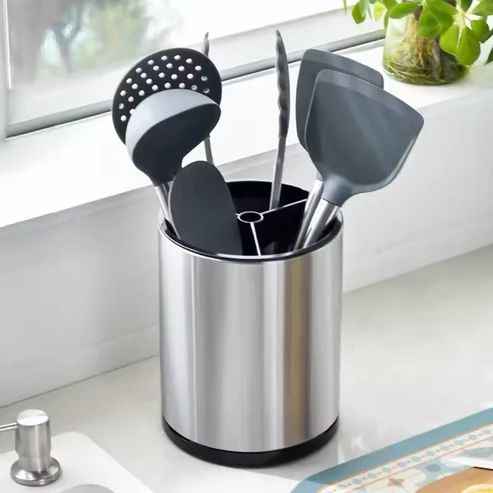 Stainless Steel Kitchen Utensil Set with Storage Box