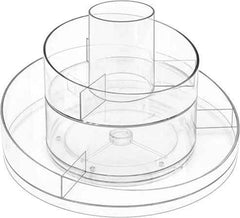 360° Rotating Makeup Organizer – Large Capacity Cosmetic Storage Stand