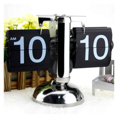 Classic Retro Flip Clock — Stylish Desk Clock for Office & Home | sino.pk