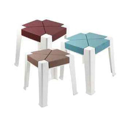 Durable Plastic Stool – Lightweight, Stackable & Multi-Purpose Use