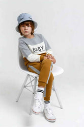 Boys Tracksuits - Three-Panel Premium Cotton Fleece Outfit