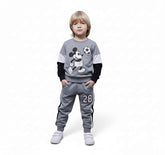 Mickey Mouse Boys Panel Tracksuits | Premium Cotton Fleece