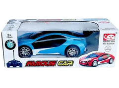 3D Lightning Remote Control Car – Rechargeable RC Toy Car with Flashing Lights