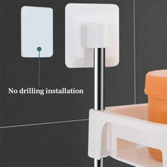 3-Tier Over the Commode Storage Rack – Bathroom Organizer Shelf