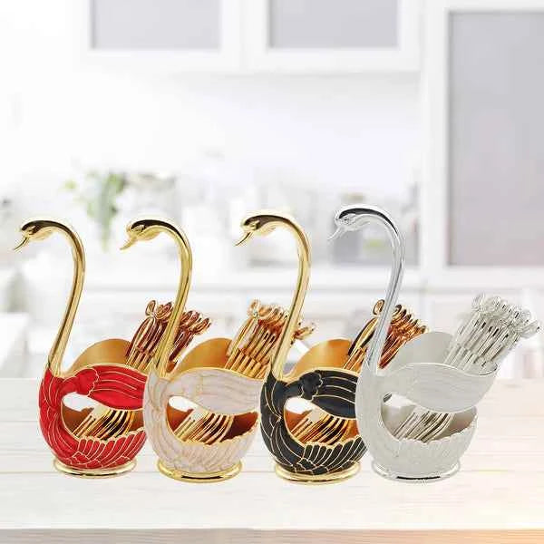 Luxury Swan Ornaments – Premium Home Decor Accents