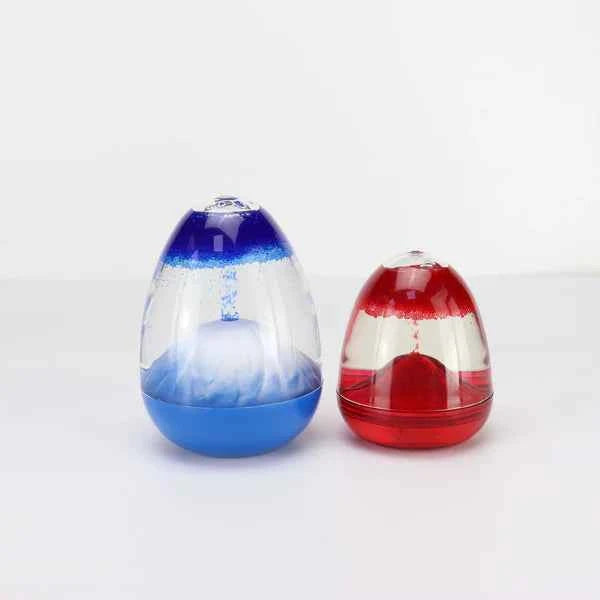 🌋 Volcano Mist Humidifier with Colorful LED Light – Aromatherapy Diffuser