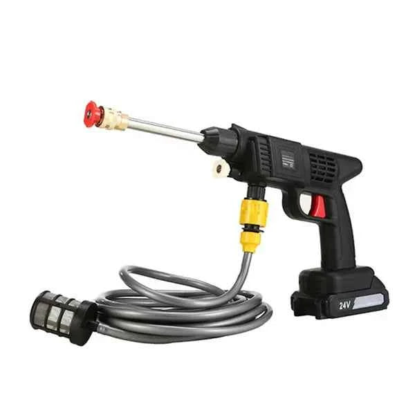 Rechargeable Wireless Car Wash Machine – Cordless High-Pressure Water Spray Gun for Car Cleaning