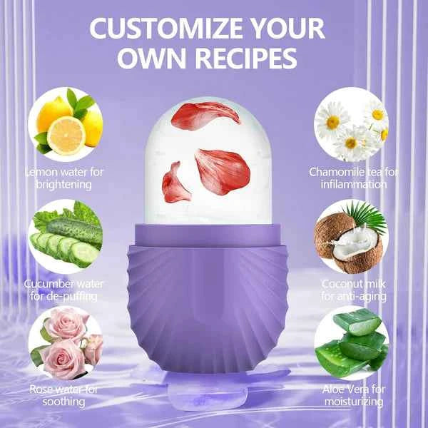 Beauty Ice Roller – Reusable Cube for Puffiness & Skin Tightening