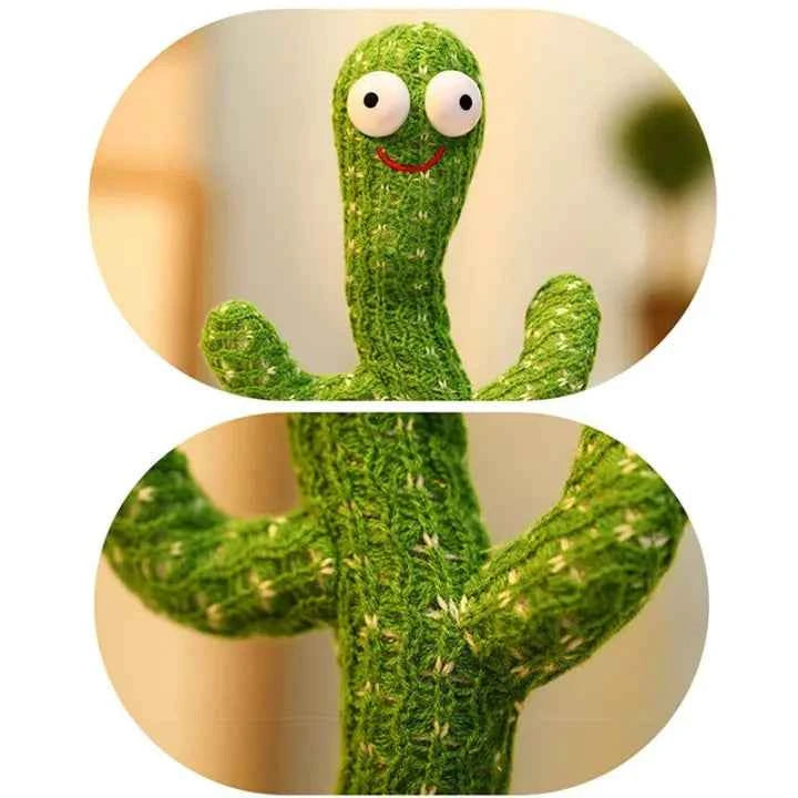 Dancing Cactus Plush Toy – Electronic Singing & Shaking Toy for Kids’ Early Learning Fun