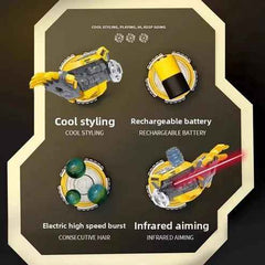 Electric Soft Bullet Water Bead Gun – Automatic Toy Blaster for Kids