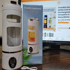 Portable Electric Blender Bottle – USB & LED Display