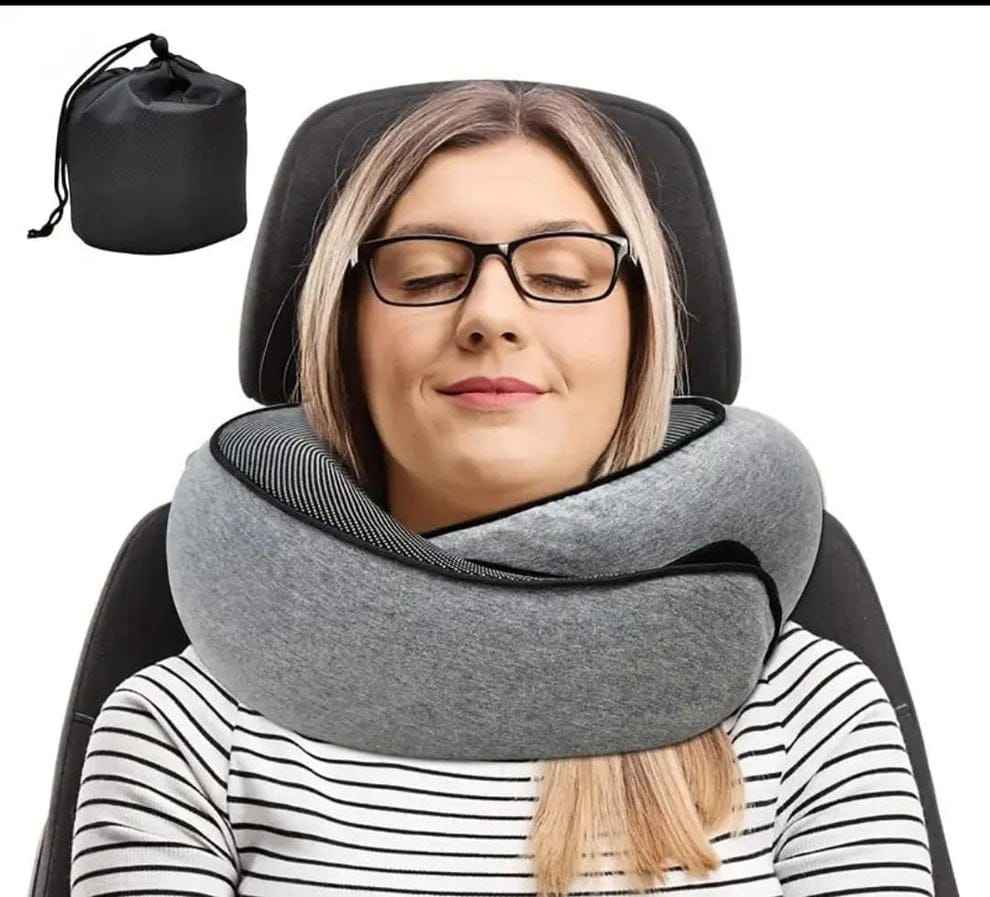 U-Shaped Travel Neck Pillow – Soft & Supportive
