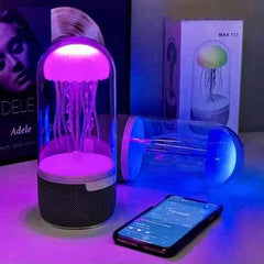 Portable Bluetooth Speaker with Ambient Light Show