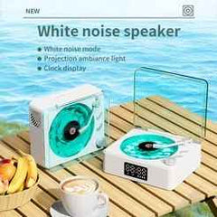 Mini Retro Vinyl Bluetooth Speaker & Sleep Aid