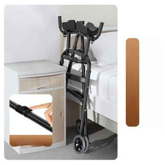 Walking Aid for the Elderly – Multi-Functional Rehabilitation Walker with Support Wheels