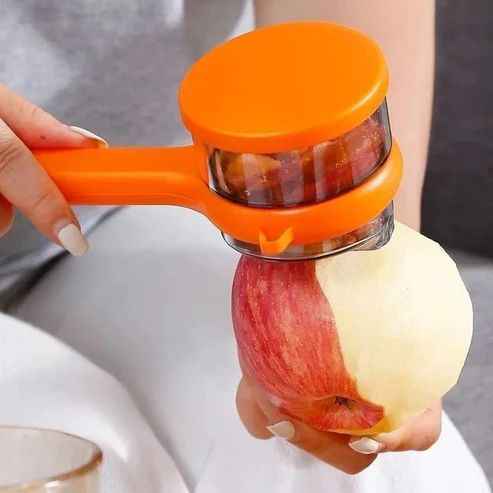 Multi-Function Vegetable Peeler with Storage Bucket – Potato & Fruit Peeling Knife
