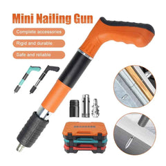 Concrete Nail Machine Kit with Free Nails - 5-Speed Adjustable and Easy to Use