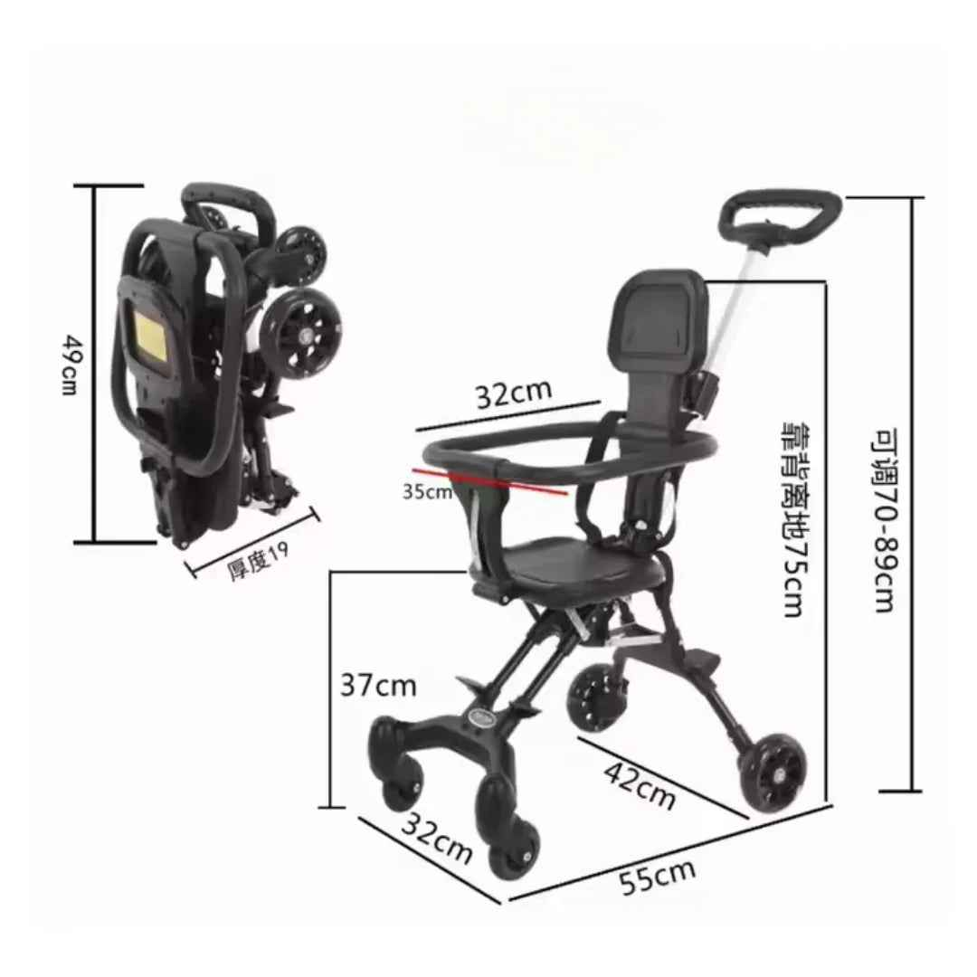 Lightweight Baby Stroller — Easy Fold & Perfect for Travel!