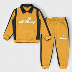 Collar Champ Kids Tracksuits | Premium Cotton Fleece for Ultimate Comfort