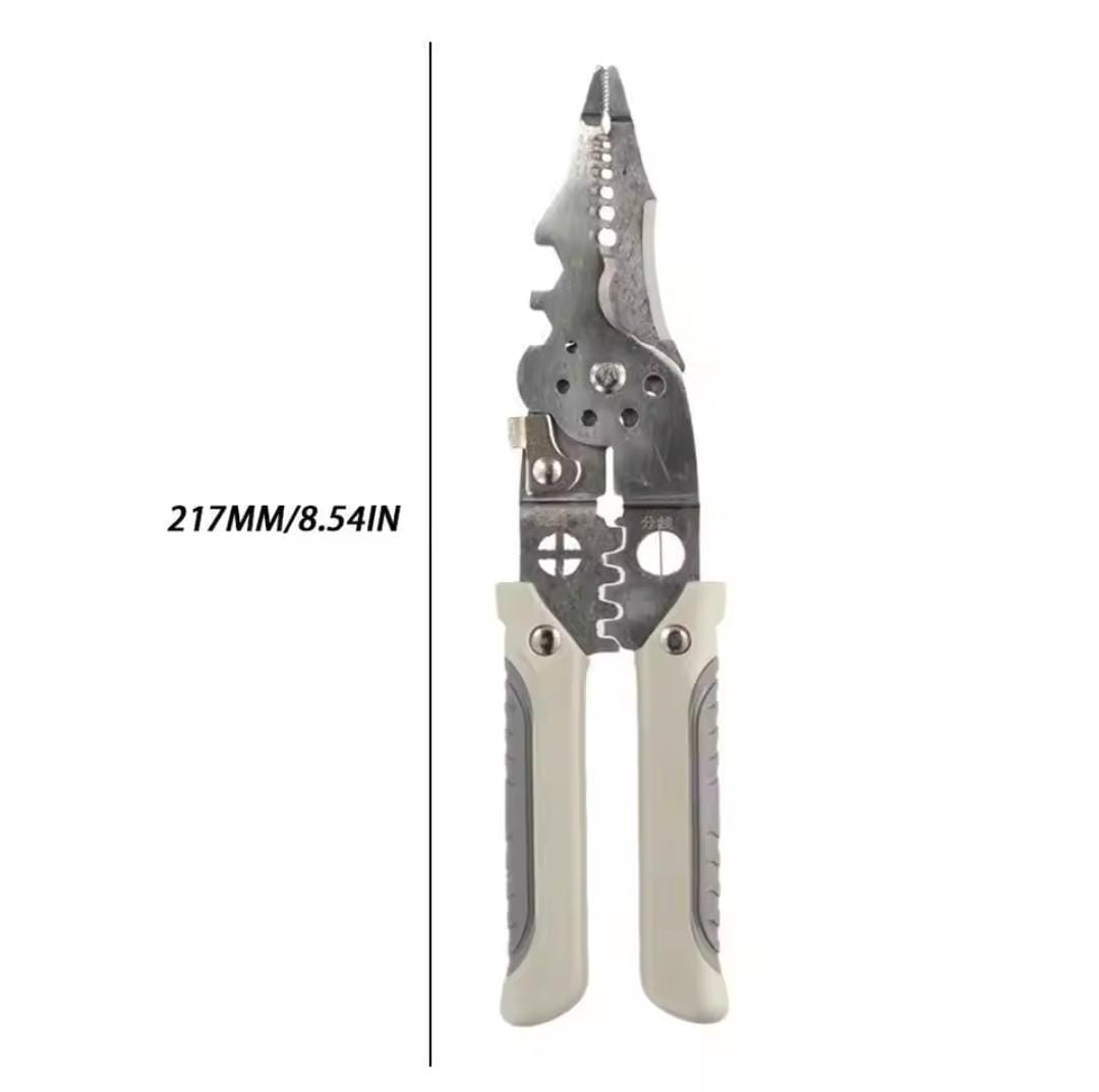 5-in-1 Wire Stripper & Crimper Tool — Strip, Cut & Crimp Like a Pro!
