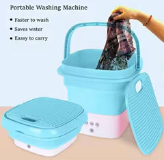 Mini Portable Washing Machine — Collapsible & Perfect for Travel & Small Loads!