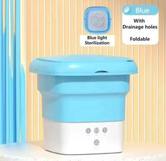 Mini Portable Washing Machine — Collapsible & Perfect for Travel & Small Loads!