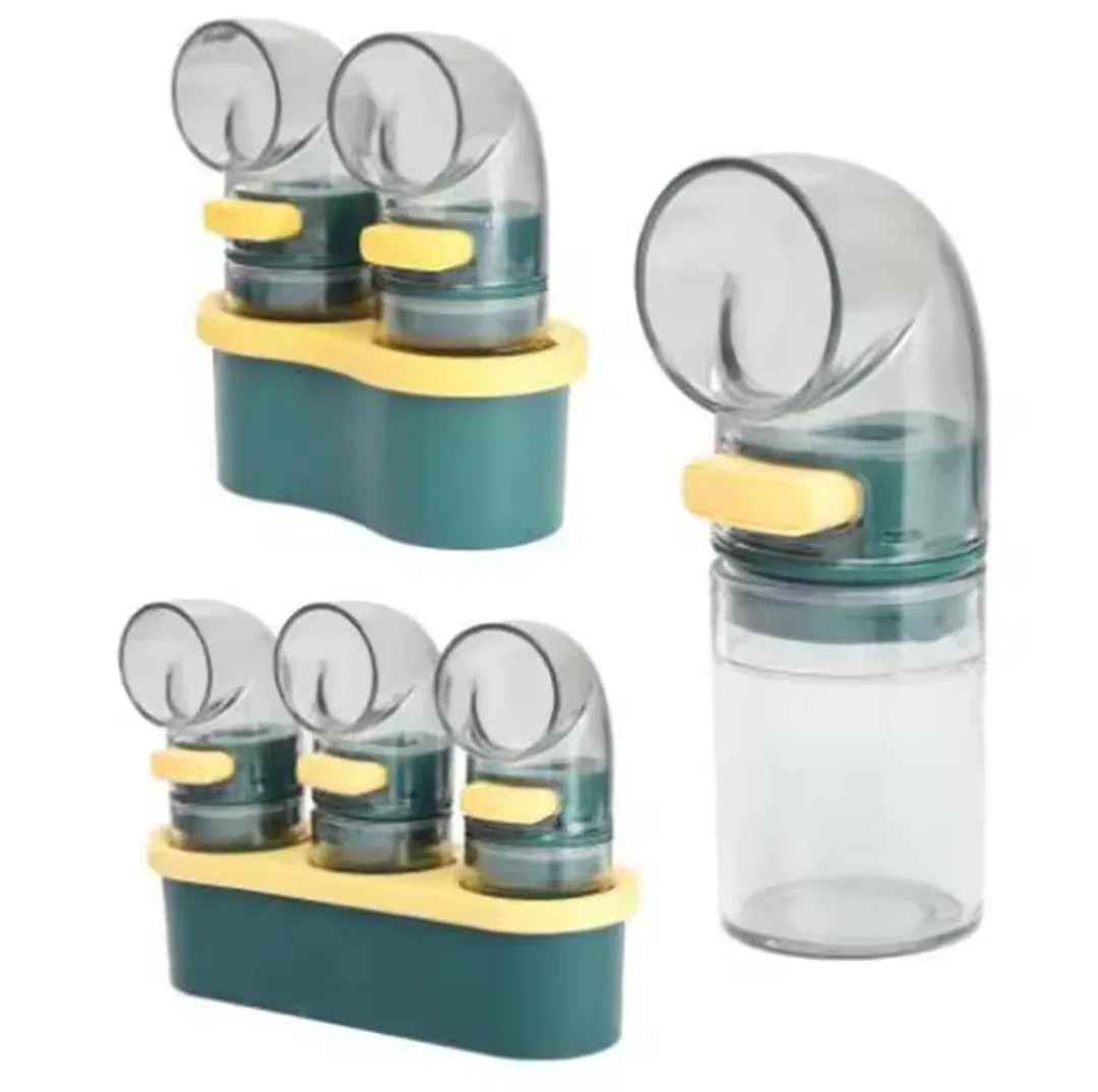 Salt Shaker & Spice Jar — Easy Sprinkle Bottle for Kitchen Use