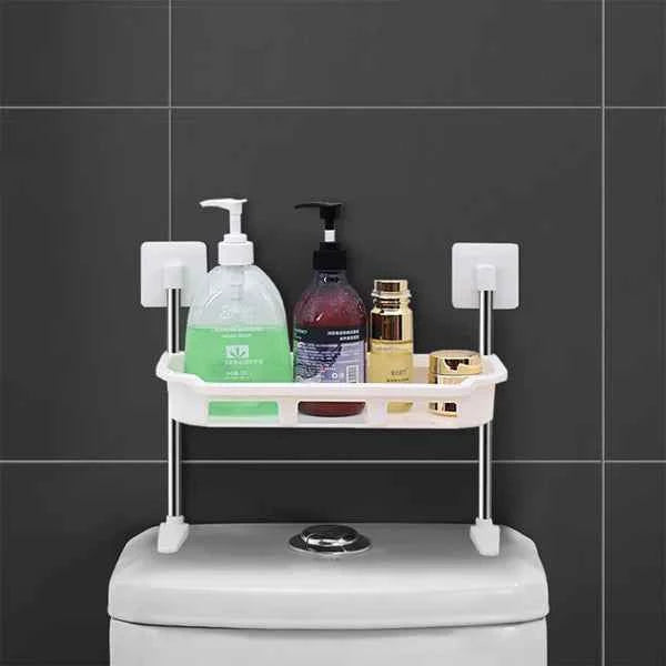 3-Tier Over the Commode Storage Rack – Bathroom Organizer Shelf