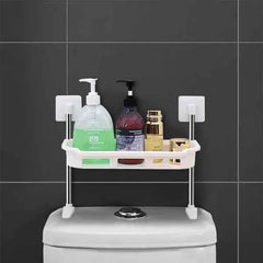 3-Tier Over the Commode Storage Rack – Bathroom Organizer Shelf