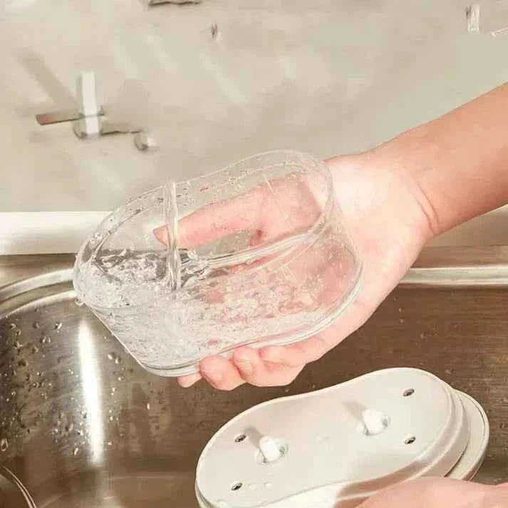 Manual Vegetable Chopper & Food Processor – Multi-Blade Cutter for Kitchen