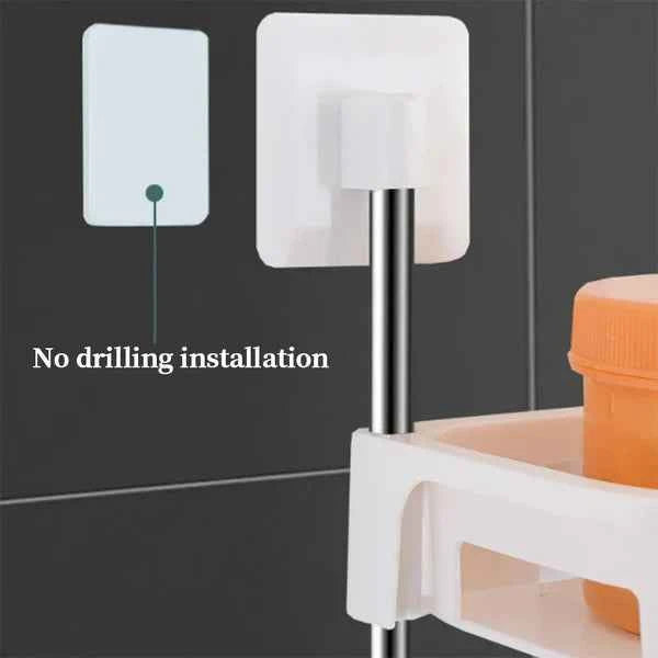 3-Tier Over the Commode Storage Rack – Bathroom Organizer Shelf