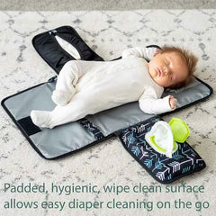 Portable Baby Changing Mat – Travel-Ready & Foldable with Storage Pockets
